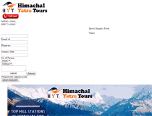 Tablet Screenshot of himachalyatratours.com